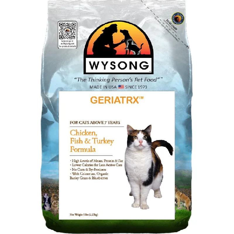 Wysong Geriatrx Senior Formula Dry Cat Food