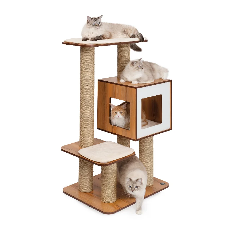 CATIT Vesper High Base GIANT, Walnut