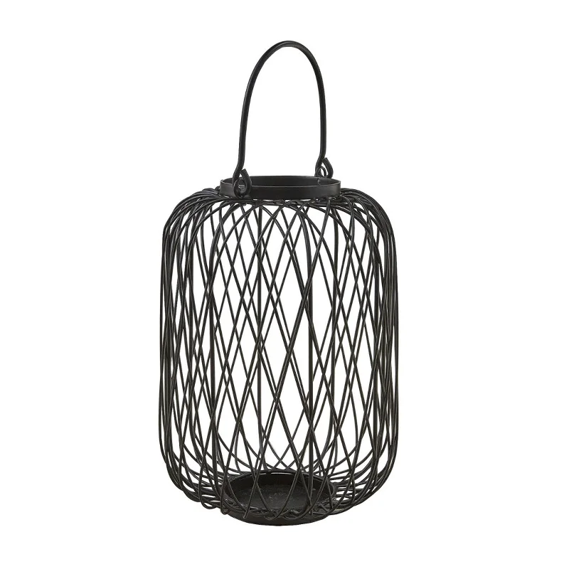 Criss Cross Lantern, Black