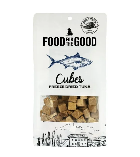 Food For The Good Freeze Dried Cat & Dog Treats (Tuna Cubes)