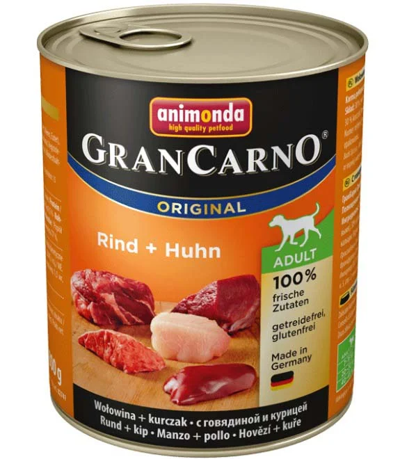 GRANCARNO Vită şi Pui, conservă 800g