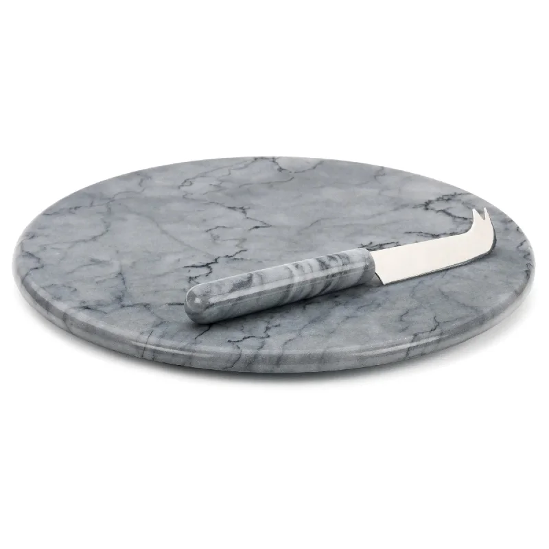 Grey Marble Cheese Board