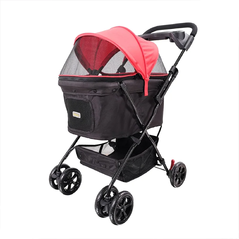 Ibiyaya Easy Strolling Pet Buggy (Rouge)