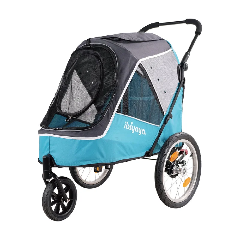 Ibiyaya Happy Pet Trailer / Jogger 2.0 (Ocean Blue)