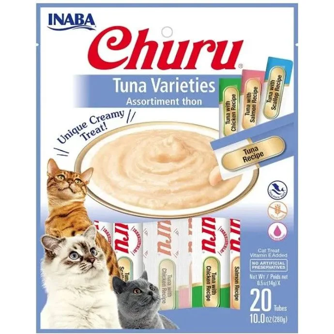 Inaba Churu Tuna Varieties Creamy Cat Treat