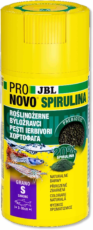 JBL ProNovo Spirulina S Hrană pentru peştilor de acvariu 100ml