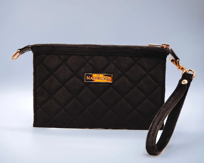 Maggie and Co. Black Diamond Wristlet - Posh Puppy Exclusive