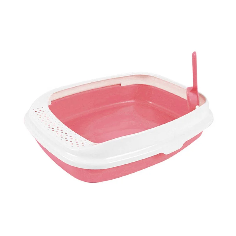 Makar Pet Cat Litter Station (Pink)