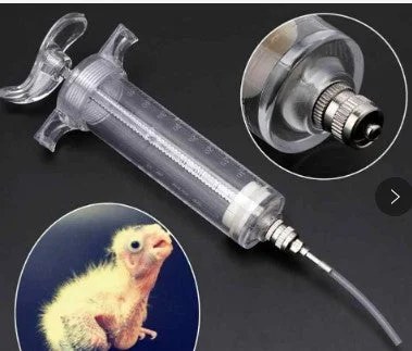 MLB66 BABY BIRD FEEDER SYRINGES +PLASTIC TUBE