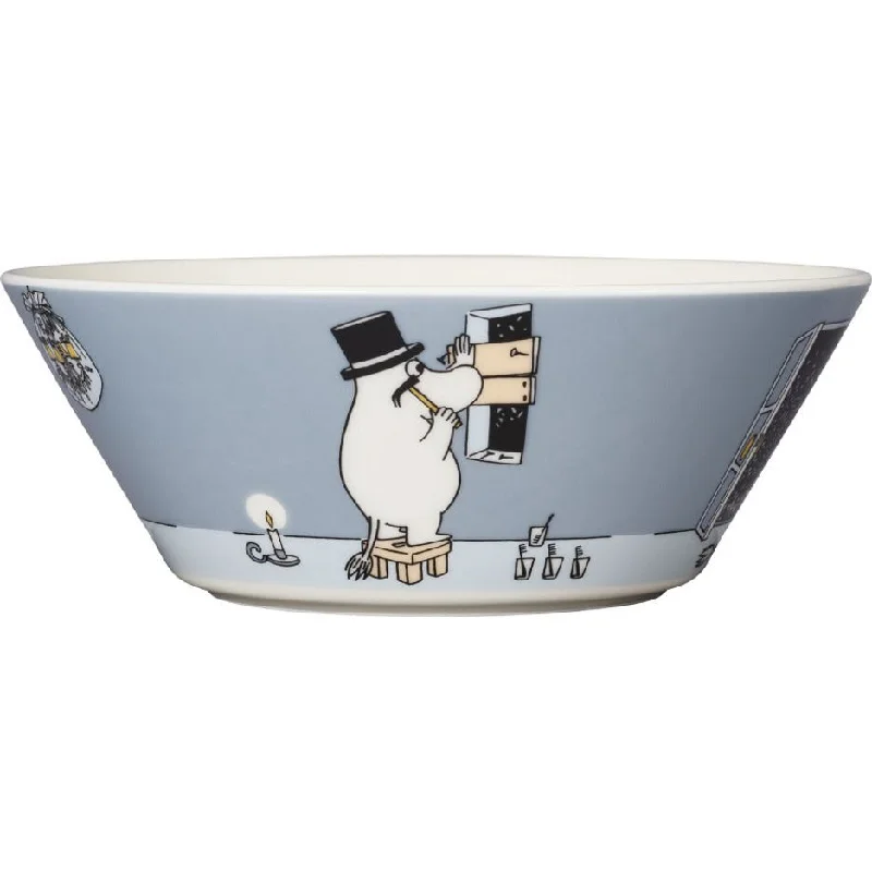 Moominpappa bowl grey 15 cm - Moomin Arabia