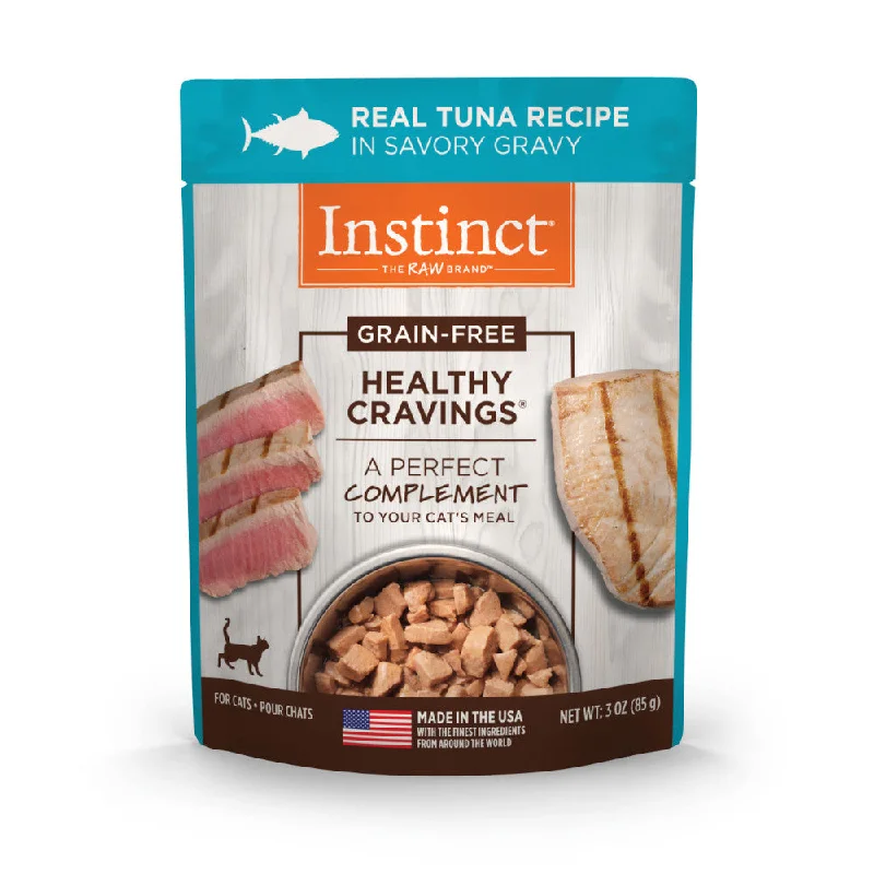 Healthy Cravings Grain Free Tuna Recipe Cat Pouch