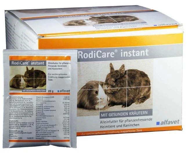 RODICARE Instant Supliment pentru regularizarea digestiei la rozătoare, plic20g